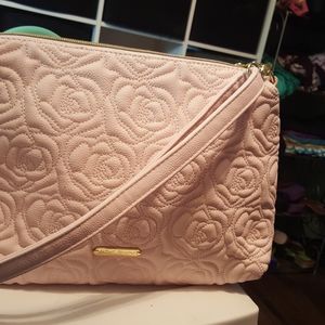 Blush color Betsey Johnson handbag